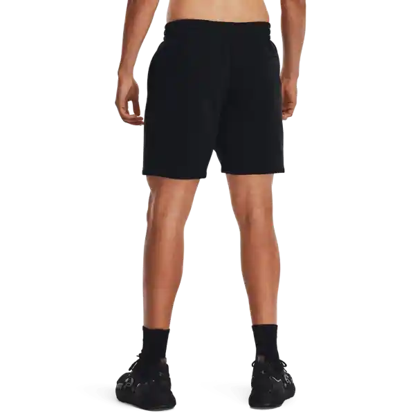 Under Armour Short Essential Fleece Hombre Negro LG 1380377-001