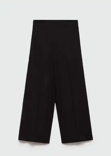 Pantalón Linovis Negro Talla XL Mujer Mango