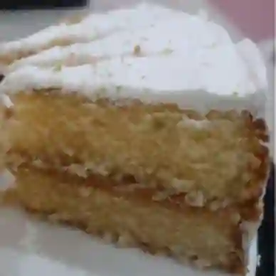 Porción torta de limón