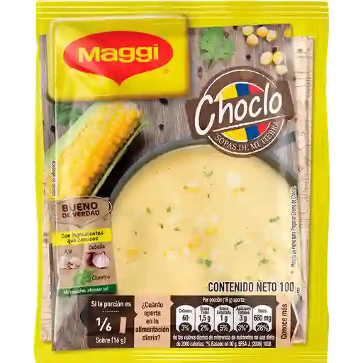 Maggi Mezcla en Polvo para Preparar Crema de Choclo