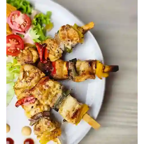 Brochetas de Pollo