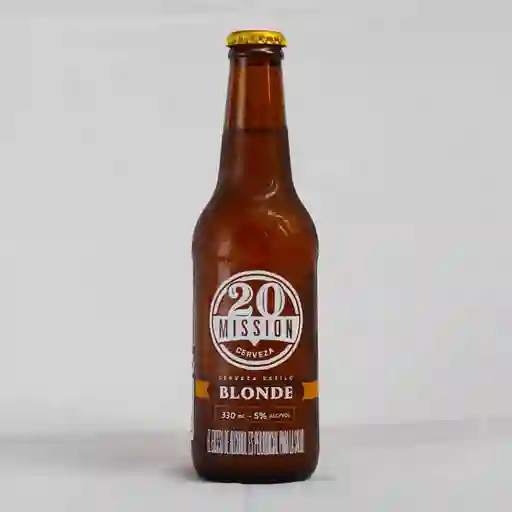 Cerveza Blonde Botella