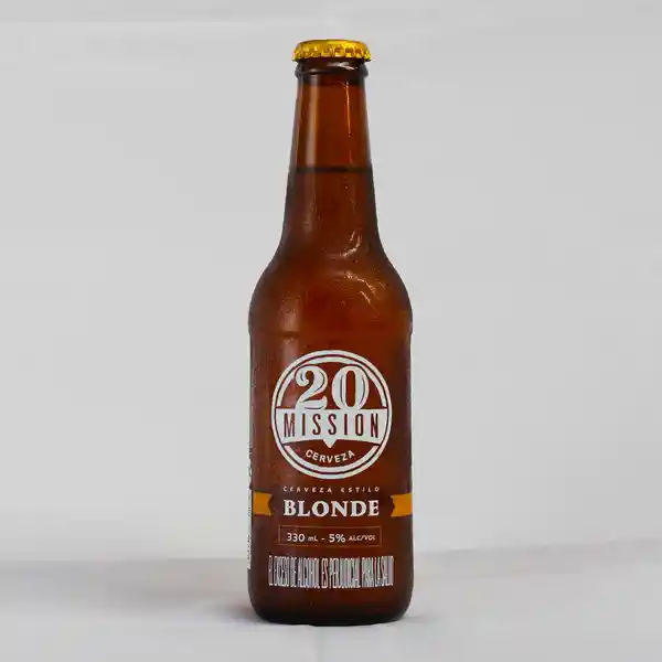 Cerveza Blonde Botella