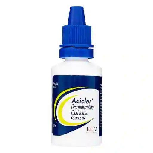 Acicler 0.025% Niños (oximetazolina) Icom