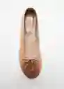 Zapatos Selli Nude Talla 35 Mujer Mango