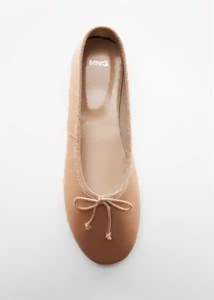 Zapatos Selli Nude Talla 35 Mujer Mango