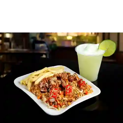 Combo Oriental Familiar Cerdo para 3