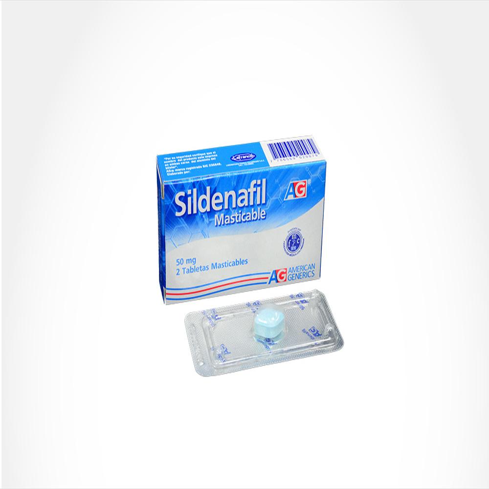 Sildenafilo 50 Mg Masticable