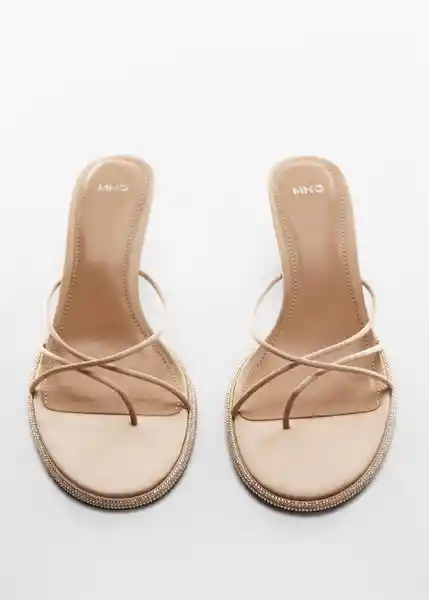 Sandalias Ronda Mujer Nude Talla 36 Mango