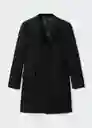 Abrigo Arizona Negro Talla XS Hombre Mango
