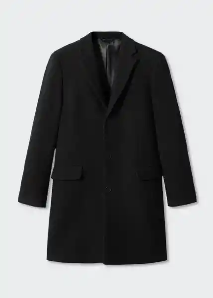 Abrigo Arizona Negro Talla XS Hombre Mango