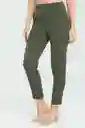 Pantalón New Karla Color Verde Militar Talla 14 Ragged