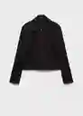 Chaqueta Goa Negro Talla M Mujer Mango