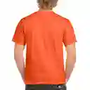 Gildan Camiseta Adulto Naranja Talla M