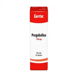 Pregabalina Genfar (150 Mg)