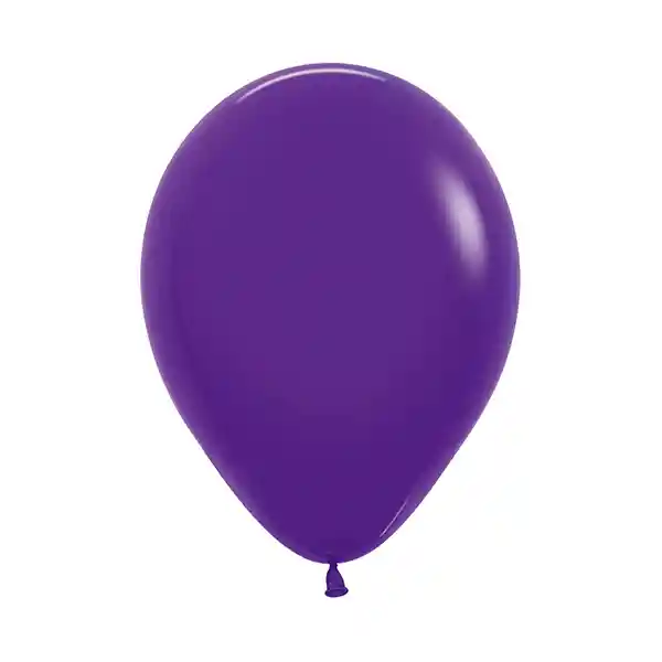 Globos R12 Metal Violeta Ppaquete X 10 Sempertex