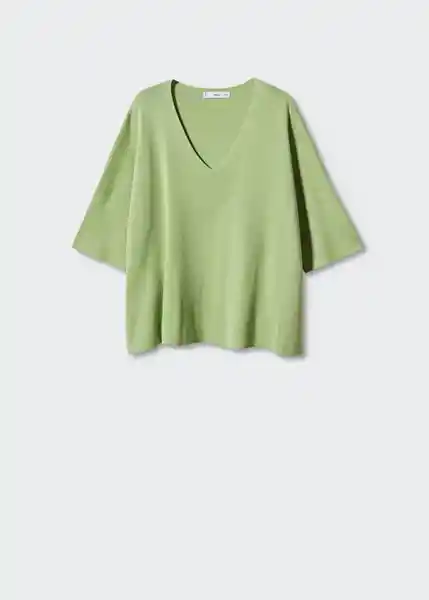 Saco Jersey Guiro Verde Talla XL Mujer Mango