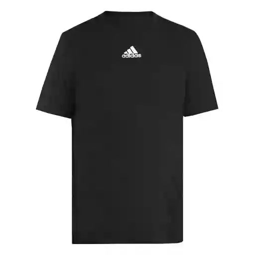 Adidas Camiseta SM all Logo T Mujer Negro M