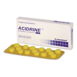 Acidrine Cetirizina Diclorhidrato (10 mg)