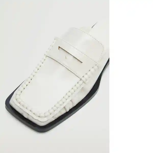 Zapato Alo Crudo Talla 39 Mujer Mango