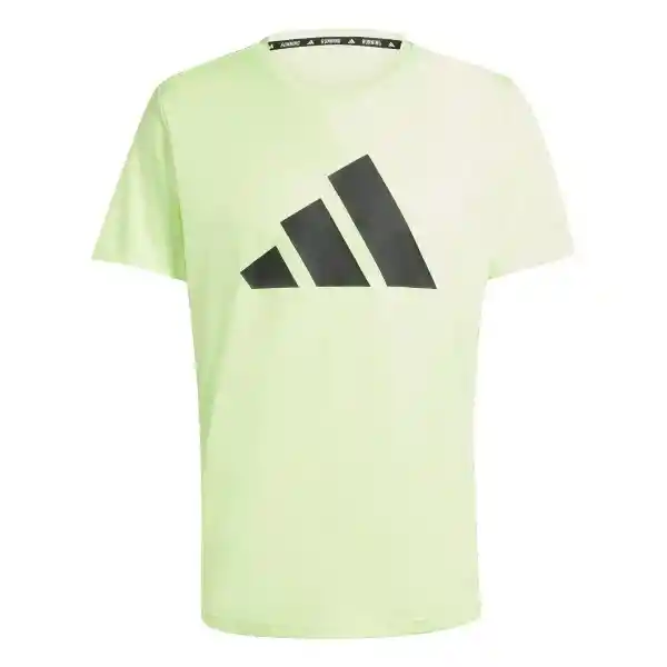 Adidas Camiseta Run It Tee Hombre Verde Talla L IN0078