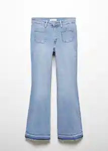 Jean Pocket Tejano Claro Talla 18 Teen Niñas Mango