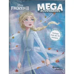 ¡Más de 100 actividades y más de 70 stickers para divertirte en tus tiempos libres!Pon a prueba tus habilidades resolviendo sudokus, cruzando laberintos, coloreando tus escenas favoritas de Frozen y más actividades fabulosas inspiradas en esta película.