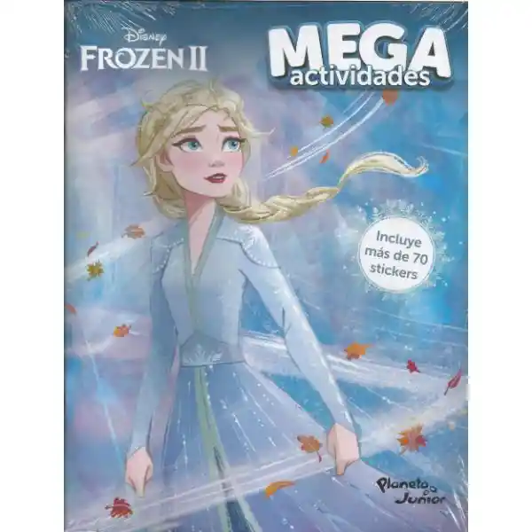 ¡Más de 100 actividades y más de 70 stickers para divertirte en tus tiempos libres!Pon a prueba tus habilidades resolviendo sudokus, cruzando laberintos, coloreando tus escenas favoritas de Frozen y más actividades fabulosas inspiradas en esta película.