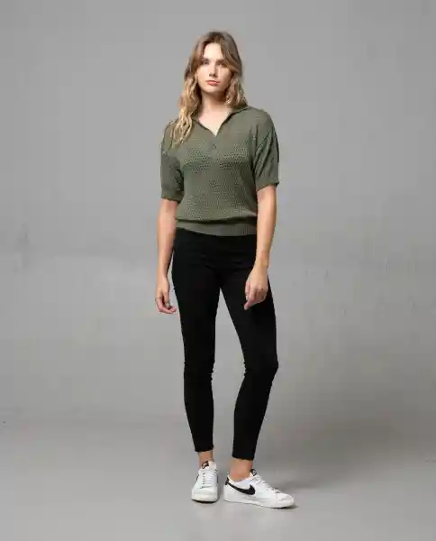 Camiseta Mujer Verde XL 201G102_VER195621 Rifle