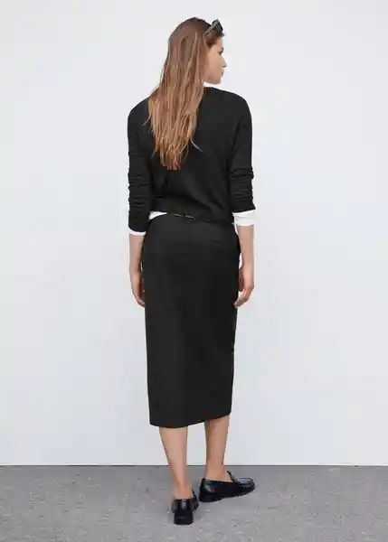 Jersey Lucca Negro Talla 18 Mujer Mango