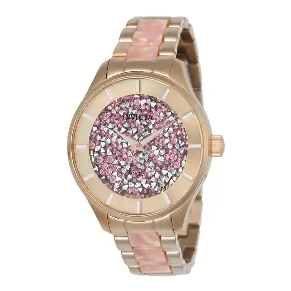 Invicta Reloj Hombre Rosa de Oro Rosa Inv24663