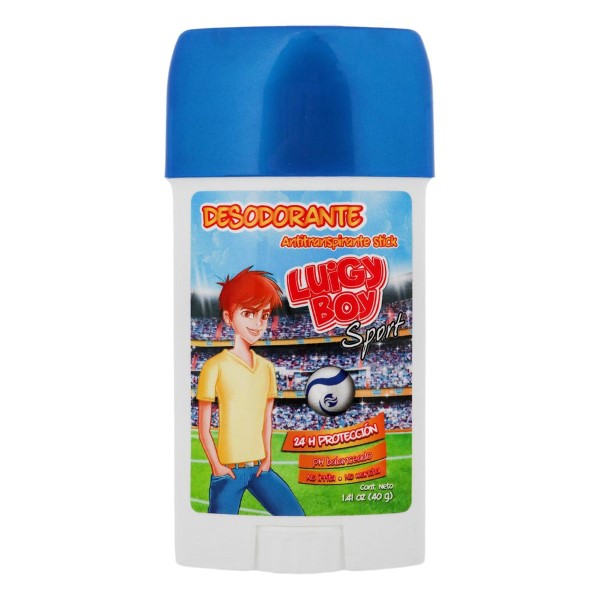 Luigy Boy Desodorante Sport 24 Horas de Protección 40 g