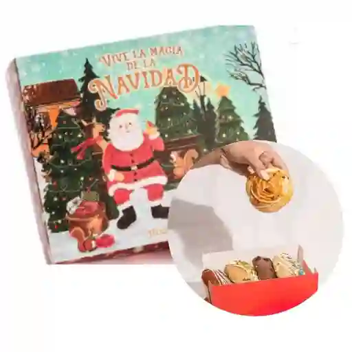 Caja navideña x4