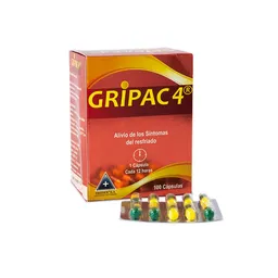 Nedox Gripac 4 (500 mg/5 mg/ 2 Mg)