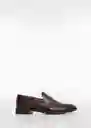 Zapatos Estoril Marrón Talla 45 Hombre Mango