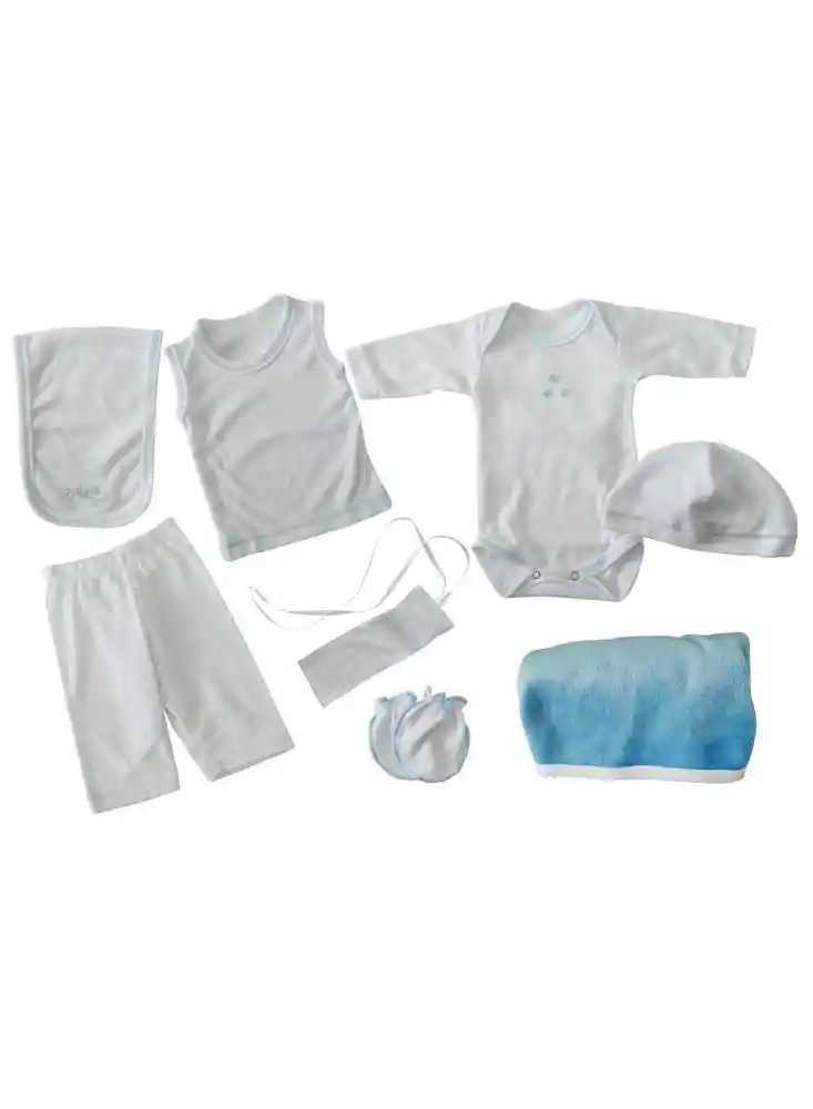 Set Recien Nacido 9 Prendas Coqui 1933