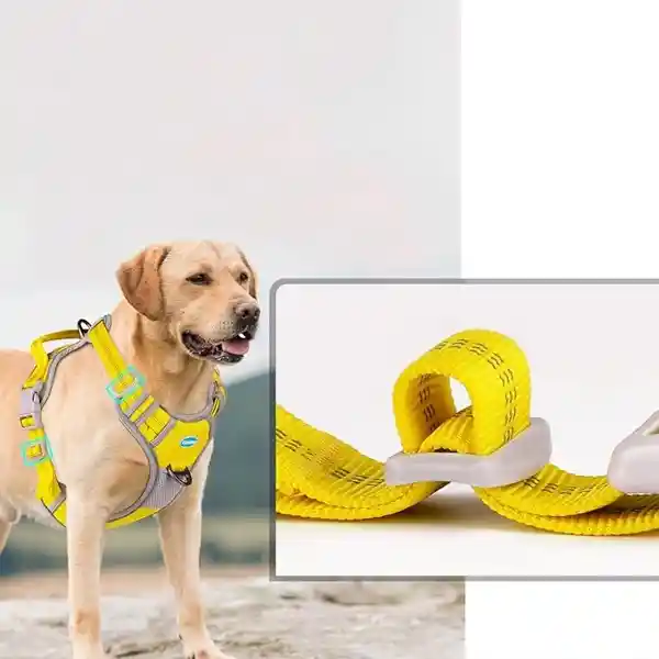 Thinkpet Arnés Sin Tirones Amarillo S