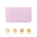 Organizador Plástico Compartimento Alta Macaron Rosa Miniso