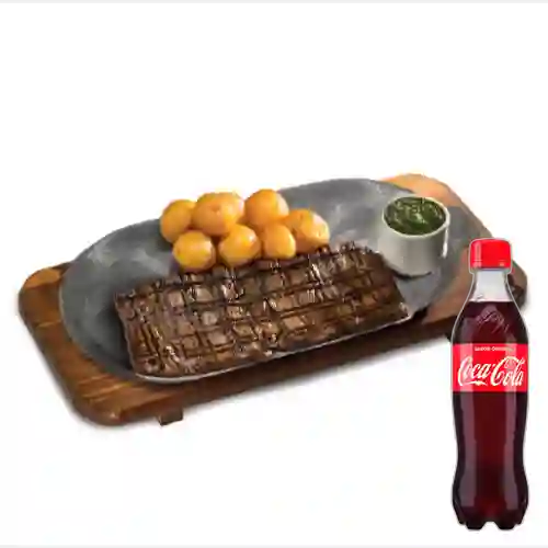 Combo Carne Mis + Coca-Cola Sabor Original 400 ml