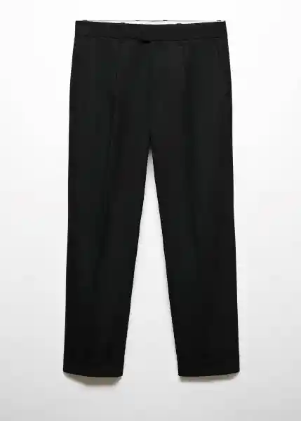 Pantalón Murph Negro Talla 38 Hombre Mango