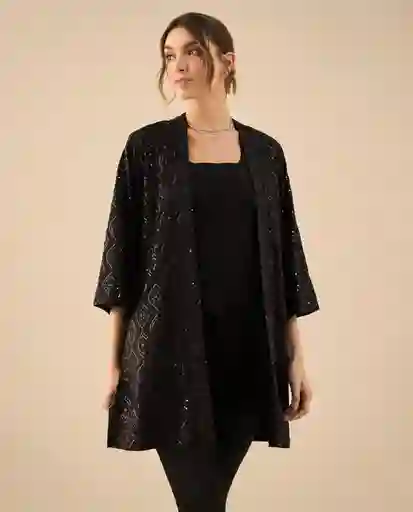 Chaqueta Jaguar Negro Ultraoscuro Talla S 422G000 Esprit