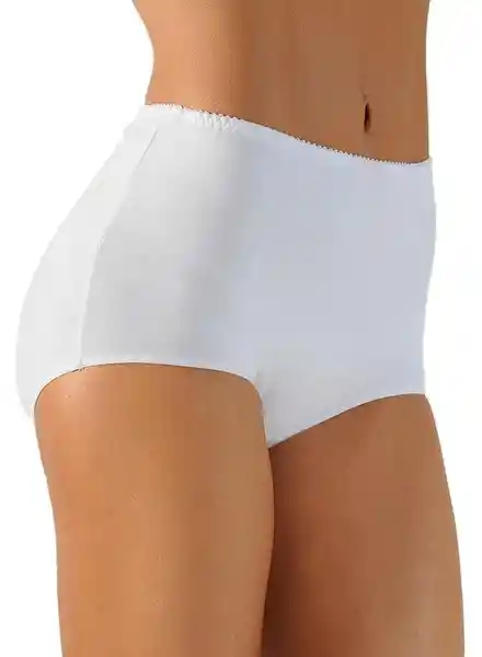 Soutien Panty Señorero Algodón Mujer Blanco Talla XXL