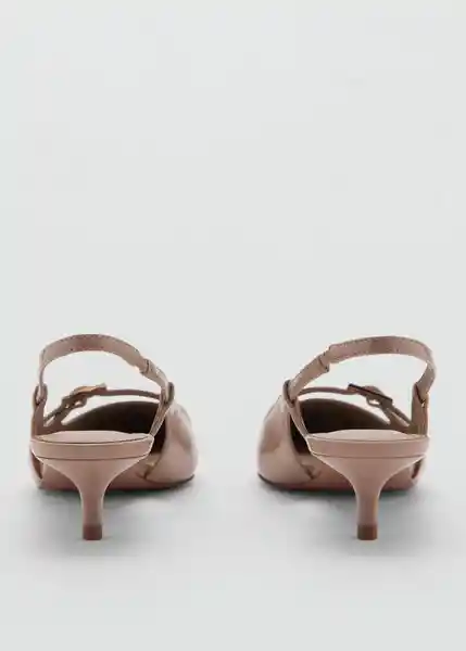 Zapatos Blesa Taupe Talla 40 Mujer Mango