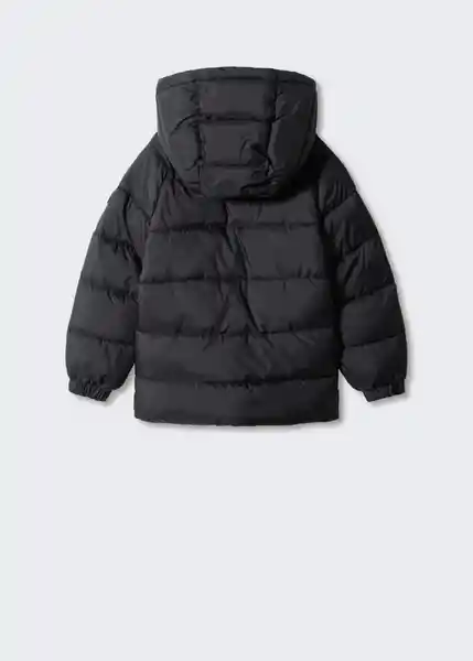 Abrigo Anorak America5 Negro Talla 08 Niños Mango