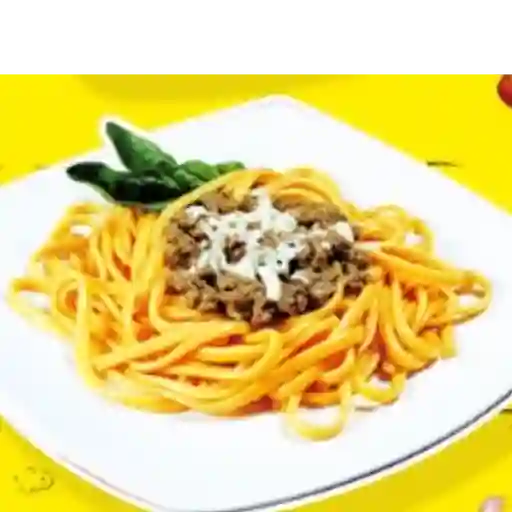 Spaguetti a la boloñesa