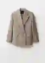 Saco Americana Iris Topo Talla S Mujer Mango