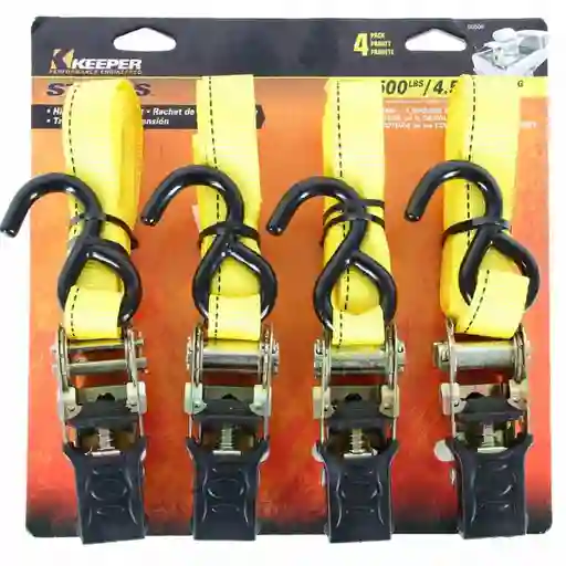 Keeper Set Correa Amarillo de 227 Kg 4.5 m