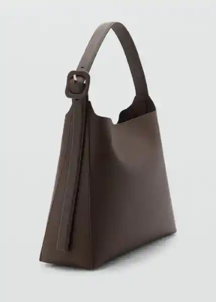 Bolso G Winnie Chocolate Talla 99 Mujer Mango
