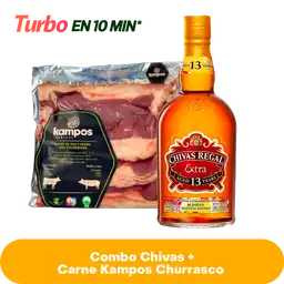 Combo Chivas + Carne Kampos Churrasco