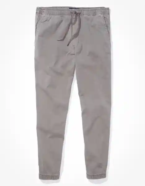 Pantalón Ajustable Hombre Gris Talla Small American Eagle